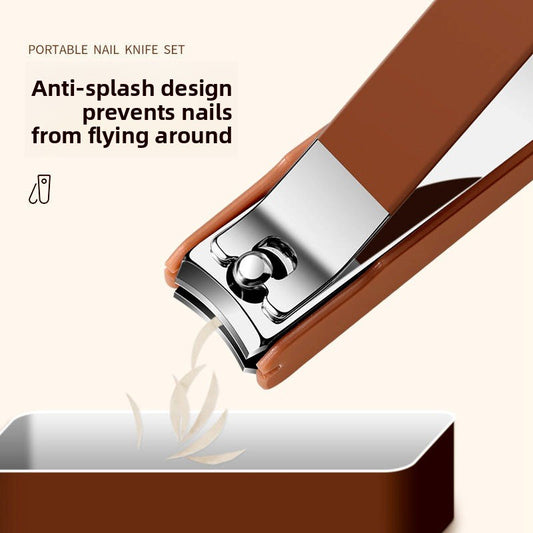 Manicure Set for Women | 10pc Stainless Steel Nail Clipper Kit
