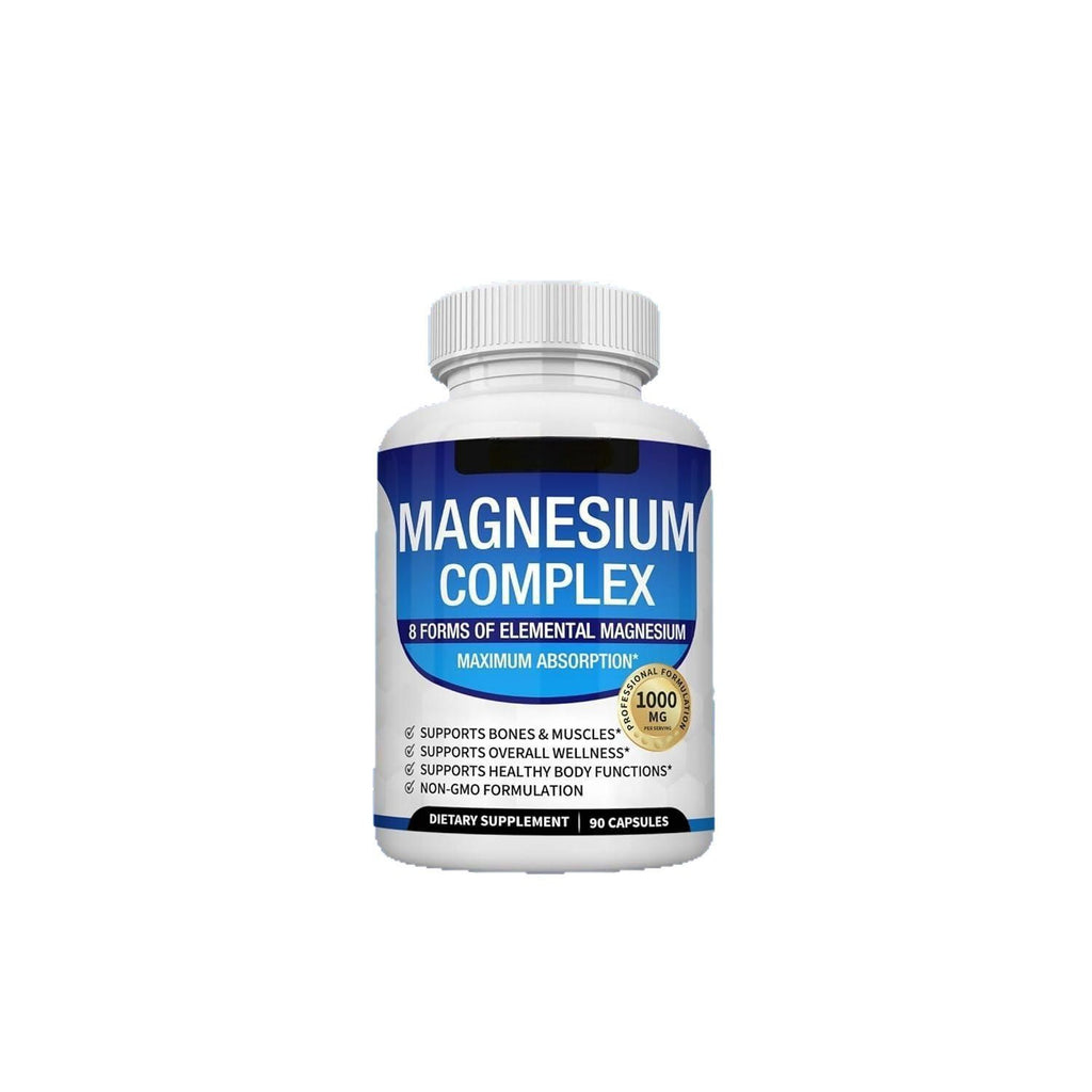 Magnesium Glycinate Capsules – Deep Sleep, Calm & Muscle Recovery