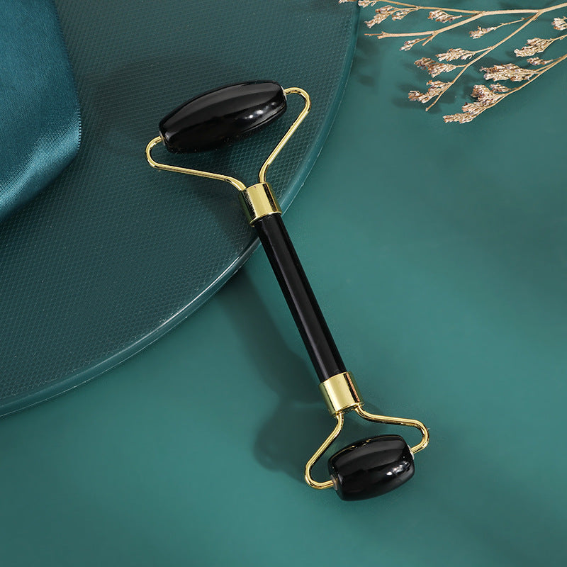 Natural Jade Roller & Gua Sha Set | Facial Massage Skincare Tool