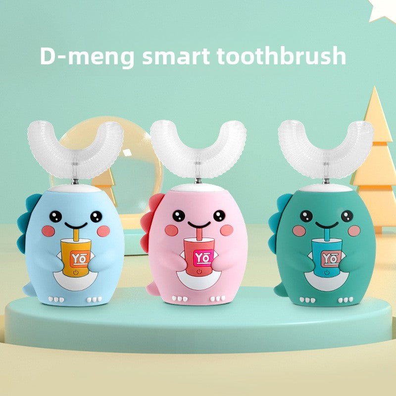 Electric U-Shaped Toothbrush – 360° Whitening & Deep Clean