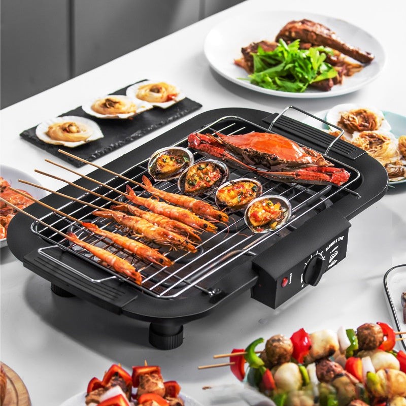 Smokeless BBQ Grill – Indoor & Outdoor Electric Grill for Perfect Results