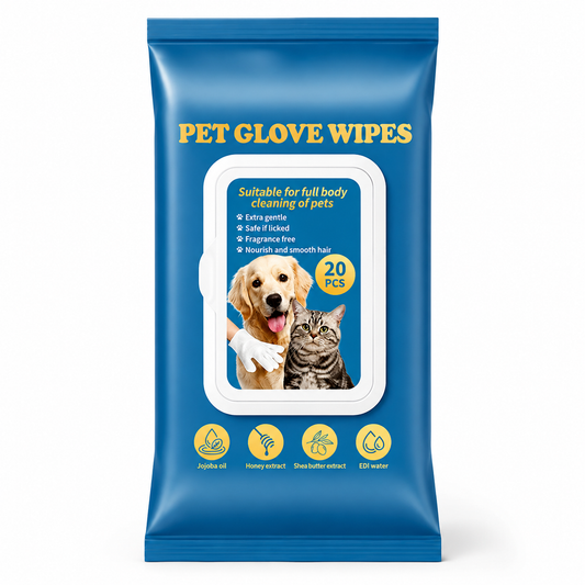 Natural Pet Wipes – Gentle Cleaning Wipes for Dogs & Cats