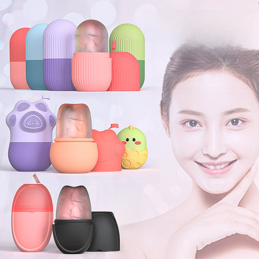 Facial Ice Roller | Cooling Face Massager for Puffiness & Glowing Skin
